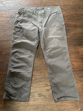 Ariat Men's Cargo Work Pants in Charcoal Gray